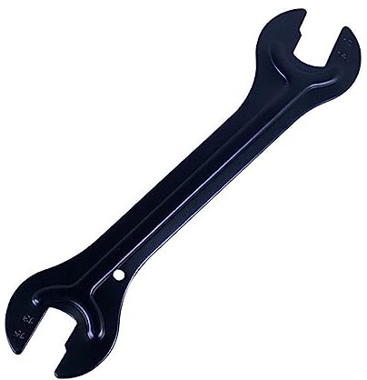 BESPORTBLE 2PCS Bike Hub Spanner Wrench Set for Wheel and Drum Repairs Durable Black Bike Repair Tool for