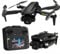 Toladrone TD12LCD Drone with Camera for Adults, Foldable Drone with LCD Screen Remote Control Brushless Motor Optical Flow Positioning RC Drones Quadcopter for Beginners