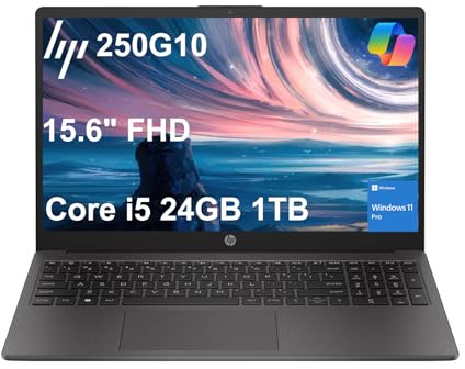 Laptop aziendale HP ProBook 460 G11 (FHD+ da 16, Intel Ultra 7 155U, 64 GB DDR5 RAM, SSD 2 TB) HP Wolf Security, KB numerici retroilluminati, webcam IR 1080P, impronte digitali, Ethernet, Win 11 Pro