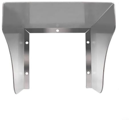 GLFLOW Cubierta de lluvia de timbre de acero inoxidable, protección de interruptor al aire libre, cubierta impermeable para placas de pared, jardín en casa (125 mm)