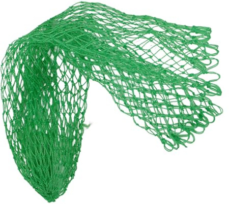 Großes Fischfangnetz mit Verstärktem Nylongewebe in Grün | Fang und Freilassen, Leichtes Design mit Hoher Zugfestigkeit, Geeignet für Kleine Fische