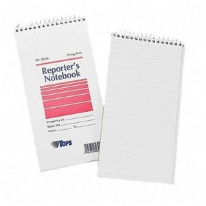 Tops - Reporters Notebook, Gregg Ruled, 4x8,70Sht, 12/PK, WE, Sold as 1 Package, TOP8030