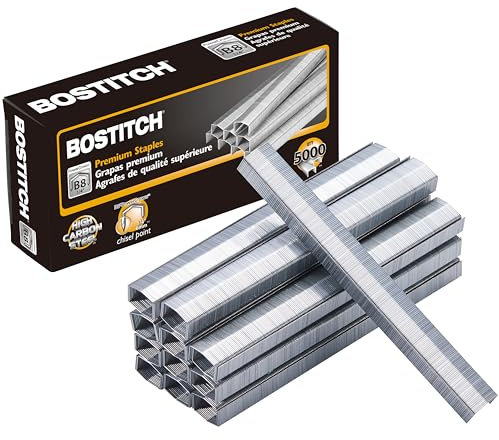 Bostitch B8 PowerCrown STCRP21151/4 Lot de 5 000 agrafes 0,25