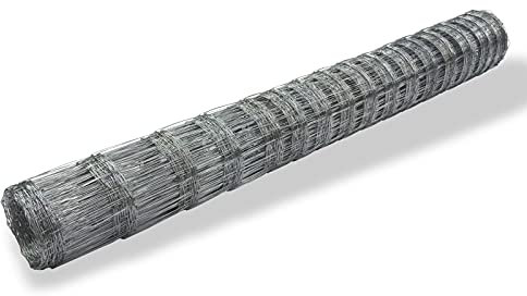 Knotengeflecht Wildzaun Forstzaun Weidezaun Drahtzaun Zaun verzinkt 50m x 180cm
