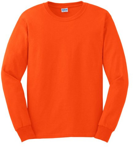 Gilda® men's t-shirt, Men, Safety Orange, Large