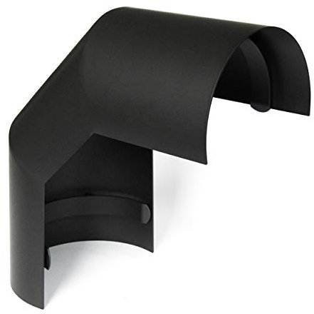 raik SH095-150-sw Raik Rauchrohrbogen/Ofenrohr 150mm - Thermoschild 90° schwarz