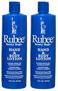 Rubee - Lozione per mani e corpo, circa 480 ml, pacco da 2