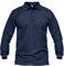 MAGCOMSEN Men Outdoor High Moisture Wicking Polo Shirts Advantage Performance Polos Long Sleeve, Navy, UK L(CN XL)