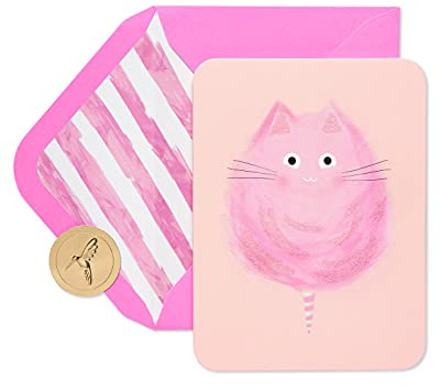 Papyrus Geburtstagskarte (Cotton Candy Cat)