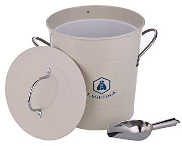 LAGUIOLE - Eiskübelset - 3 Liter Eimer - Mit Löffel und Deckel