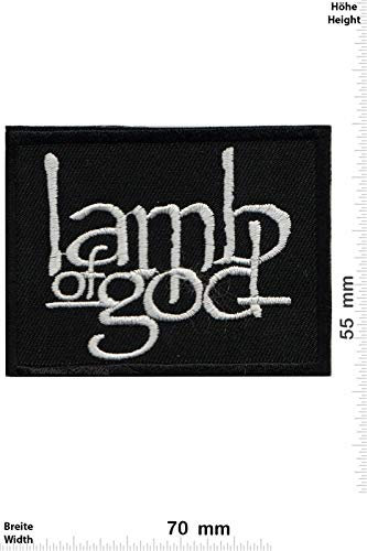 Lamb Of God Heavy Metal Band_1 Aufnäher Besticktes Patch zum Aufbügeln Applique