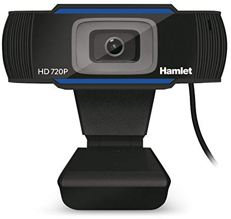Hamlet - HWCAM720 - Webcam HD USB con Microfono Integrato. Risoluzione 720p