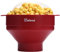 The Original Salbree Microwave Popcorn Popper, Silicone Popcorn Maker, Collapsible Microwavable Bowl - Hot Air Popper - No Oil Required - The Most Colors Available (Ruby Red)