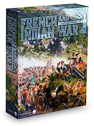 Worthington Publishing: French and Indian War 1757-1759 - Strategiespiel, Kriegsspiel - Brettspiel für Erwachsene ab 14 Jahren