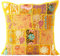Dekorativer Kissenbezug für Sofakissen, Patchwork, 40,6 cm, Gelb