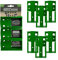 StealthMounts Supports de Batterie pour Festool 18v | Fixations de Batterie sans Fil pour Outils Festool 18v | Lot de 6 | Organisateurs de Batterie Verd pour Festool 18v | Pratique et Durable