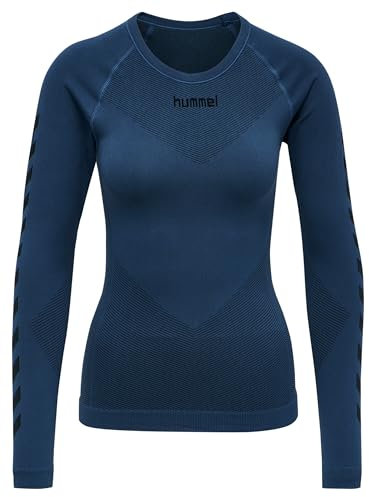 hummel First Seamless Trikot Langarm Damen blau, XL/2XL Damen