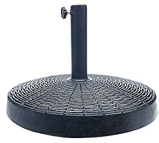 RAM ONLINE 5060459958876 - Base per ombrellone, Colore: Nero