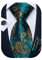 DiBanGu Herren-Krawatten-Set, Paisleymuster, Krawatte, Einstecktuch, Seide, Krawatten-Set, Party, Hochzeit, Grün , Einheitsgröße