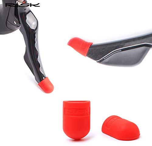 ARVALOLET 2 Stücke Bremshebel Abdeckungen Bicycle Brake Lever Protective Cover Grip Non-Slip Brake Silicone Lever Protective Sleeve Fahrradbremse Schalthebelabdeckung Fahrrad Schutzhülle