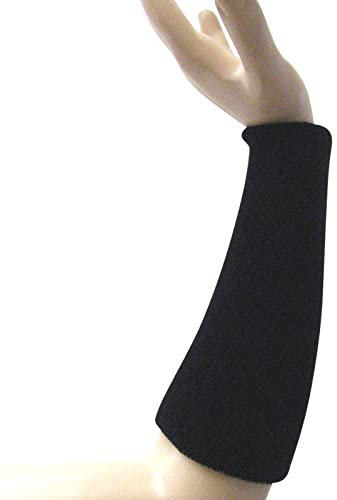 CHAMEEN 22,9 cm - Bracelet de Sport Serre Poignet Extra Long et Épais - Pour Football, Basket-ball, Badminton