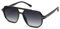 SOJOS Sonnenbrille Herren Damen Retro Vintage Polarisiert Eckig Coole Rechteckig 70er jahre UV400 Schutz Klassische Unisex Outdoor Moderne Sonnenbrille SJ2283 Black Grey Lens