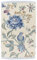 Pip Studio Secret Garden Gästehandtuch whiteblue 30x50cm (1 Stück)