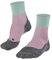 FALKE Damen Wandersocken TK2 Explore Cool Short W Sso Lyocell Funktionsmaterial antiblasen dick 1 Paar, Rosa Thulit 8663, 41-42