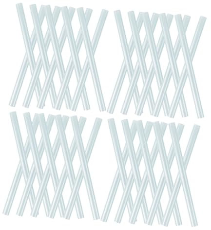 DIYEAH 50pcs Hot Glue Sticks Bulk Glue Sticks for DIY Craft for Art Repair Sealing Envelope Files
