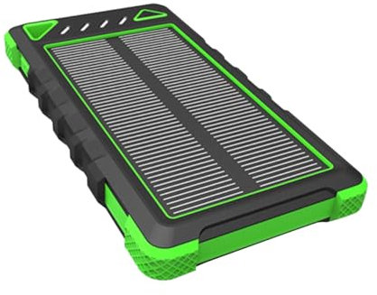 KITANDOVE Batterie Externe Solaire 8000 Mah À Double Sortie pour Les Aventures en Plein Air