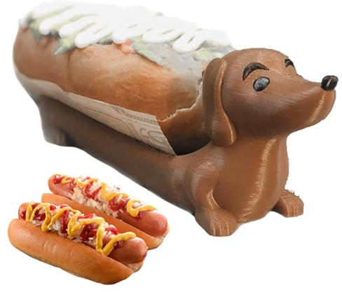 Genérico Bandeja Para Perro S-alchicha, Divertida Bandeja Para Servir Sushi Con Perritos Calientes, Soporte Para Bandeja Para Aperitivos, Plato Para Dulces, Plato Para Cena Con Perro S-alchicha