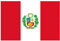 Peru Flagge Polyesterfaser Peruaner Banner UV Fade Flag für Innen im Freien 90 x 1550 cm Peru