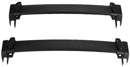 Dachgepäckträger Für Jeep Für Compass 2011-2016 (mit Vertikalen Seitenstangen) 2 Stück/Set Schwarze Querträger Für Autodachträger Auto Dachträger
