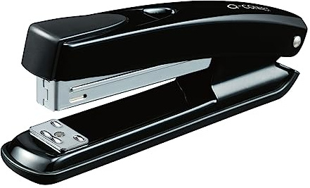 Q-Connect Full Strip Metal Stapler 20 Sheet Black KF01231