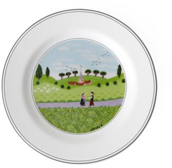 Villeroy & Boch Assiette à Pain, Vert, Assiette à Pain 17 cm
