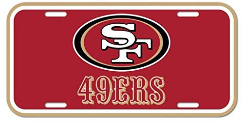 Win craft NFL Nummernschilder, Schild, Tafel in 15x30 cm