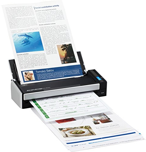 Fujitsu ScanSnap S1300 Flatbed & ADF Scanner 600 x 600dpi A4 schwarz grau