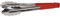 Vogue CB154 pinzas para servir, color rojo