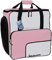 BRUBAKER Super Function Skischuhtasche mit Rucksackfunktion Rosa/Weiß