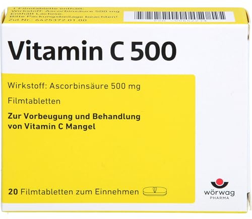 VITAMIN C 500 Filmtabletten 20 St