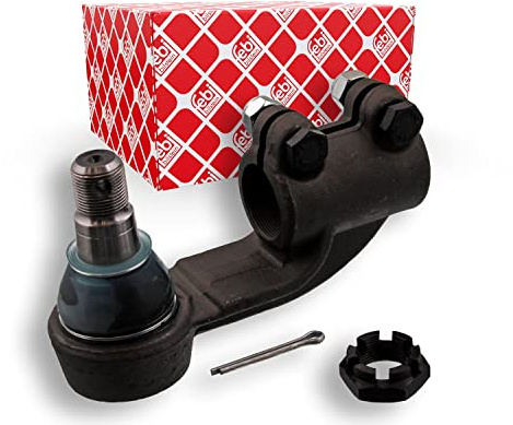 febi bilstein 35222 Tie Rod End with castle nut and cotter pin, pack of one