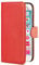 32nd Book Wallet PU Leather Flip Case Cover For Apple iPhone 6 & 6S, Design With Card Slot and Magnetic Closure - Red