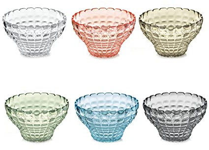 Guzzini 22580152 Set 6 COUPELLES CM 12 Tiffany, N/C