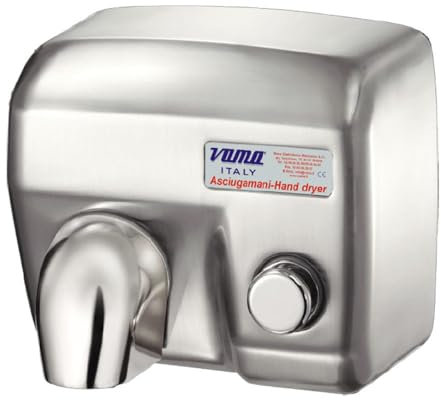 medial Sèche-Mains Électrique Hamet INOX Satiné