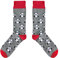 Chaussettes cadeaux colorées drôles en tasse en papier pour hommes et femmes, panda, 37-40