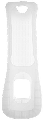DOMYBEST Manchon de protection en silicone pour Nintendo Wii Remote Controller (Blanc)