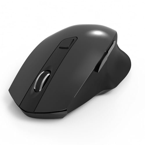 inca IWM-515 Kabellose Maus 2.4GHz Funk | Ergonomisches Design | 4-Stufen Einstellbare 800-1600 DPI | Mit App-Schalter & Vor/Zurück-Tasten | Lange Akkulaufzeit & Schlafmodus | Kompakt für Laptop, PC