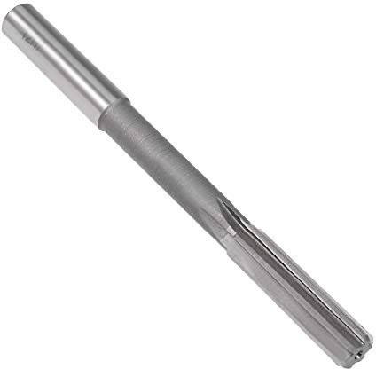 sourcing map Direkt Schaft HSS H7 Aufspannung Reibahle 12mm Durchmesser Maschine Fräser