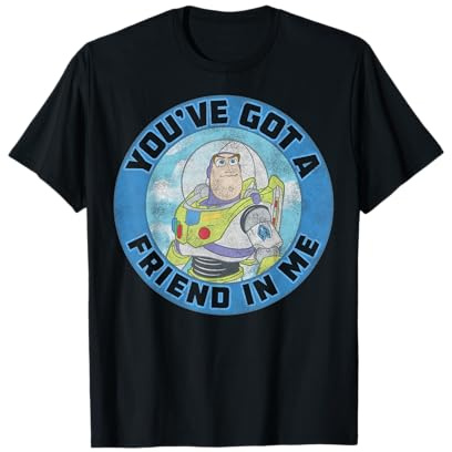 Disney Pixar Toy Story Buzz You've Got A Friend In Me T-Shirt