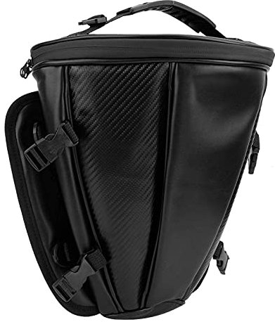 Roberee Motorrad Hecktasche Multifunktionale wasserdichte, Schwarz Multifunktionale Wasserdichte Grosse Lagerungskapazitä Motorrad Tasche Motorrad Rucksack für Outdoor Travel